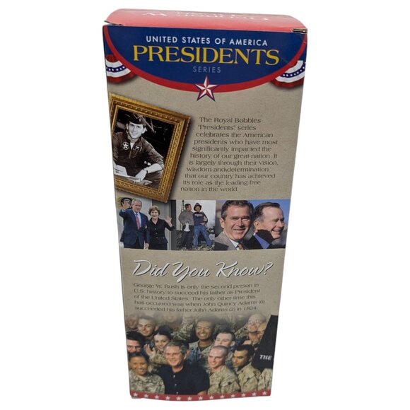 Royal Bobbles Bobblehead US Presidents George W. Bush Collectible 2014 - Picture 10 of 12